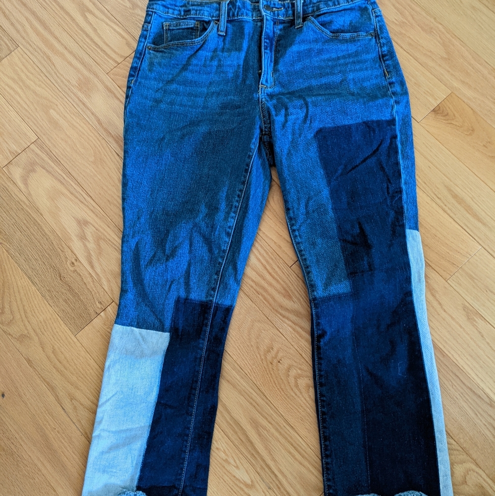 Universal Threads Patchwork denim